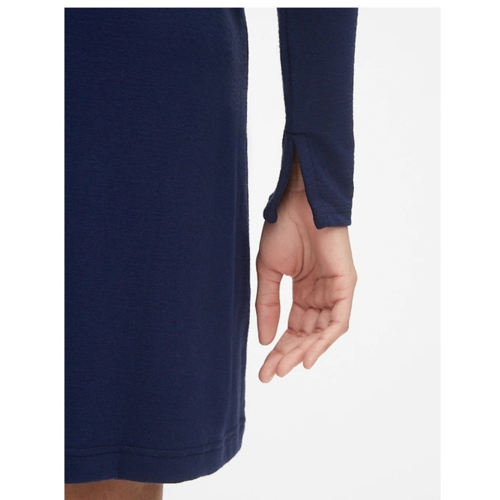 NWT Gap $60 Softspun T-Shirt Dress Sz L v200 - Picture 5 of 5